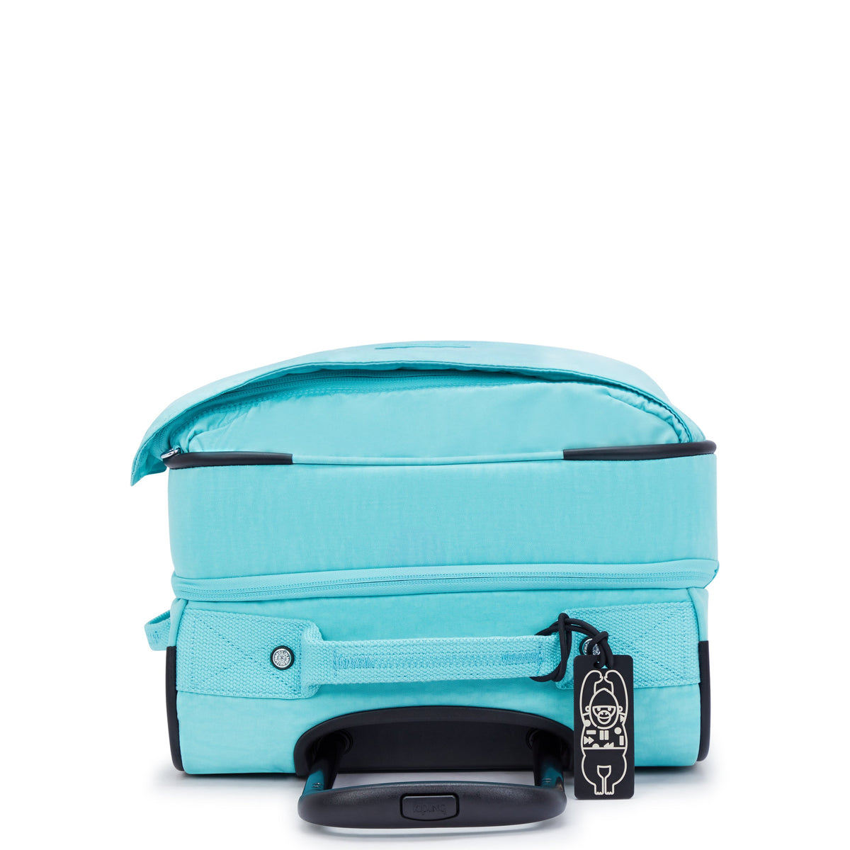 حقيبة سفر Kipling Spontaneous S Deepest Aqua صغيرة الحجم بعجلات C2I5508-T6E