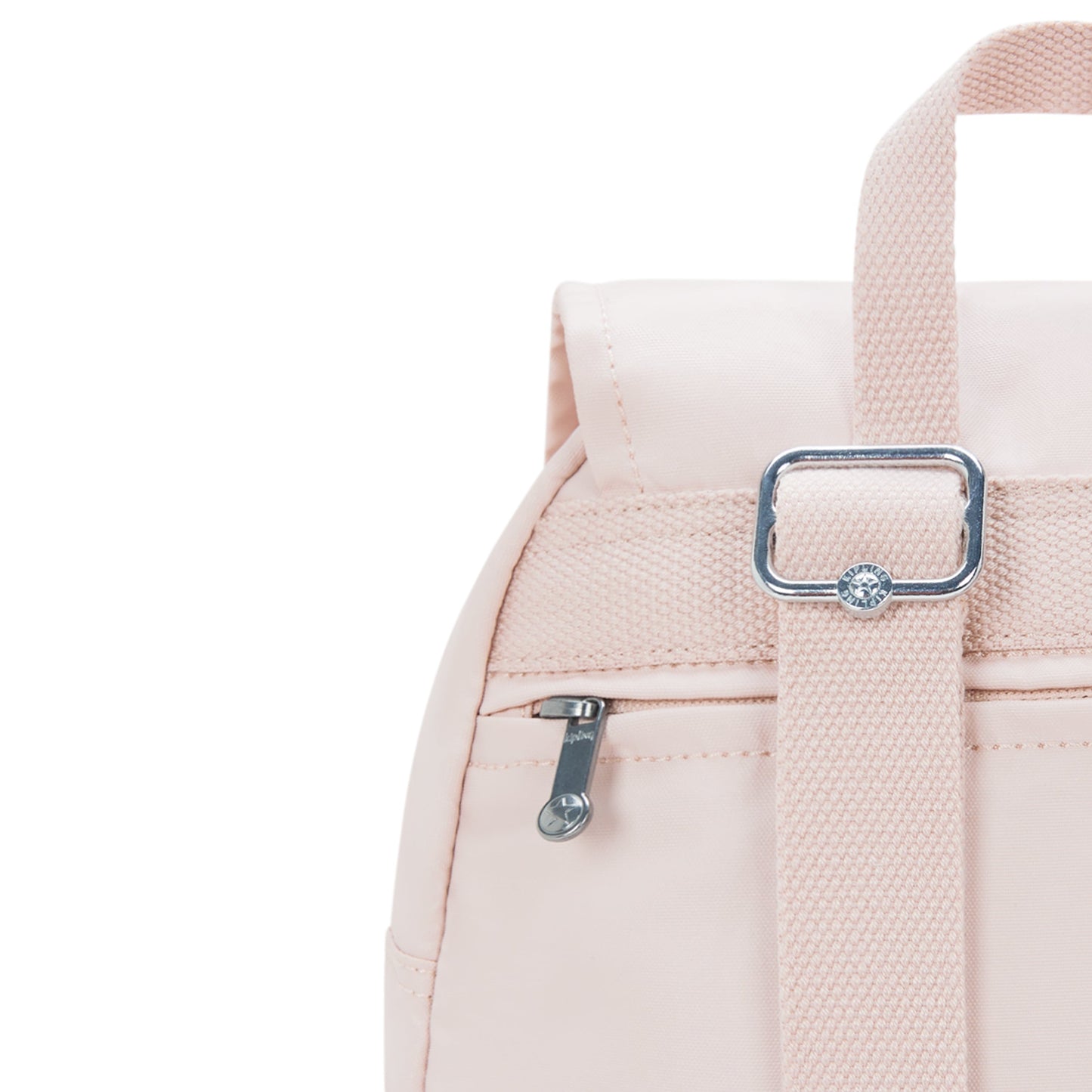 حقيبة ظهر صغيرة Kipling City Zip S Pink Shine I5634-3DZ