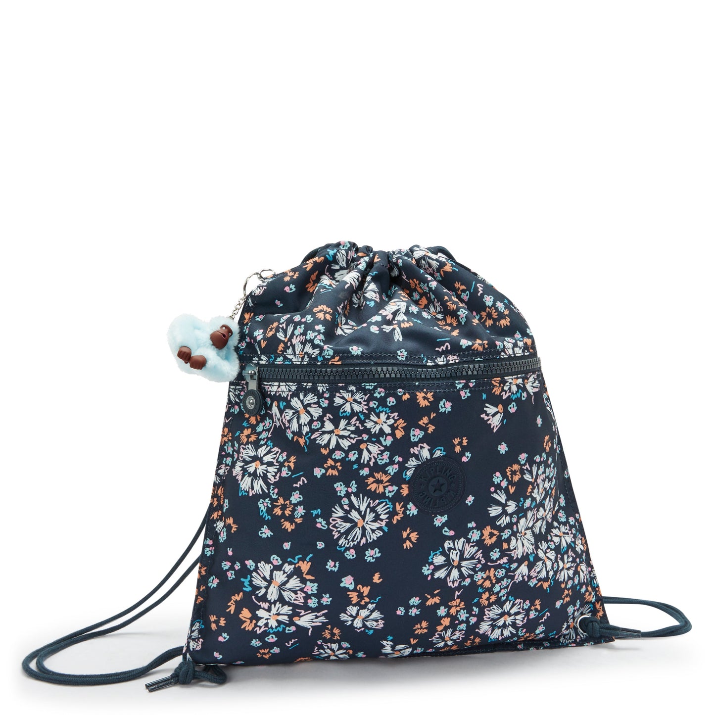 حقيبة ظهر KIPLING Supertaboo Flower Field متوسطة الحجم (مع رباط) I5637-5GB