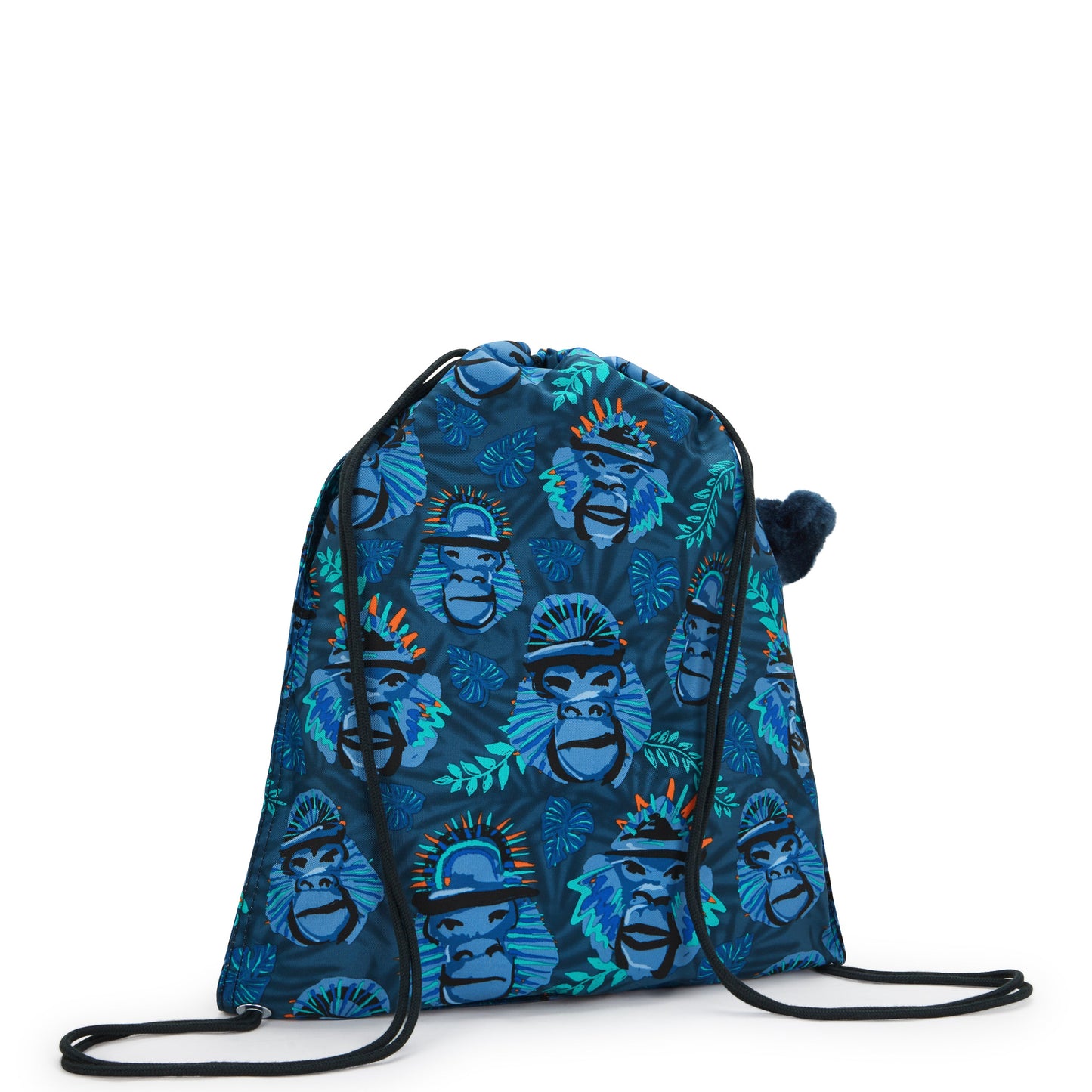 حقيبة ظهر Kipling Supertaboo Blue Monkey Fun متوسطة الحجم C2I5637-8HJ