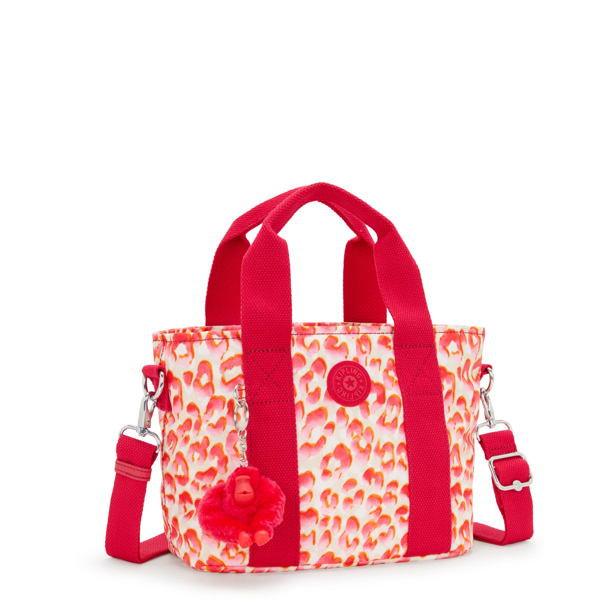 KIPLING-Minta-حقيبة كتف صغيرة (بحزام كتف قابل للإزالة)-Latin Cheetah-I5647-6LX