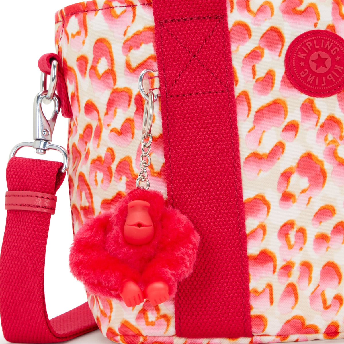 KIPLING-Minta-حقيبة كتف صغيرة (بحزام كتف قابل للإزالة)-Latin Cheetah-I5647-6LX