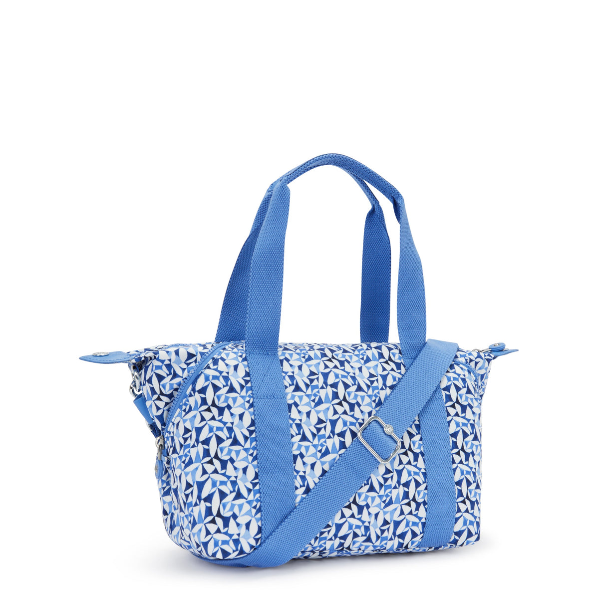Kipling Art Mini Crazy Leaves حقيبة يد صغيرة مع حزام كتف قابل للإزالة I5656-1DU