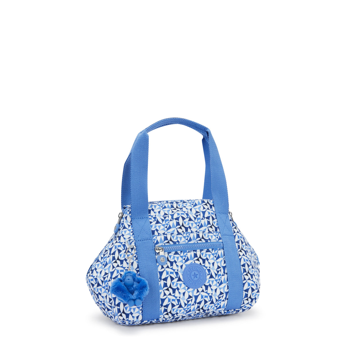 Kipling Art Mini Crazy Leaves حقيبة يد صغيرة مع حزام كتف قابل للإزالة I5656-1DU