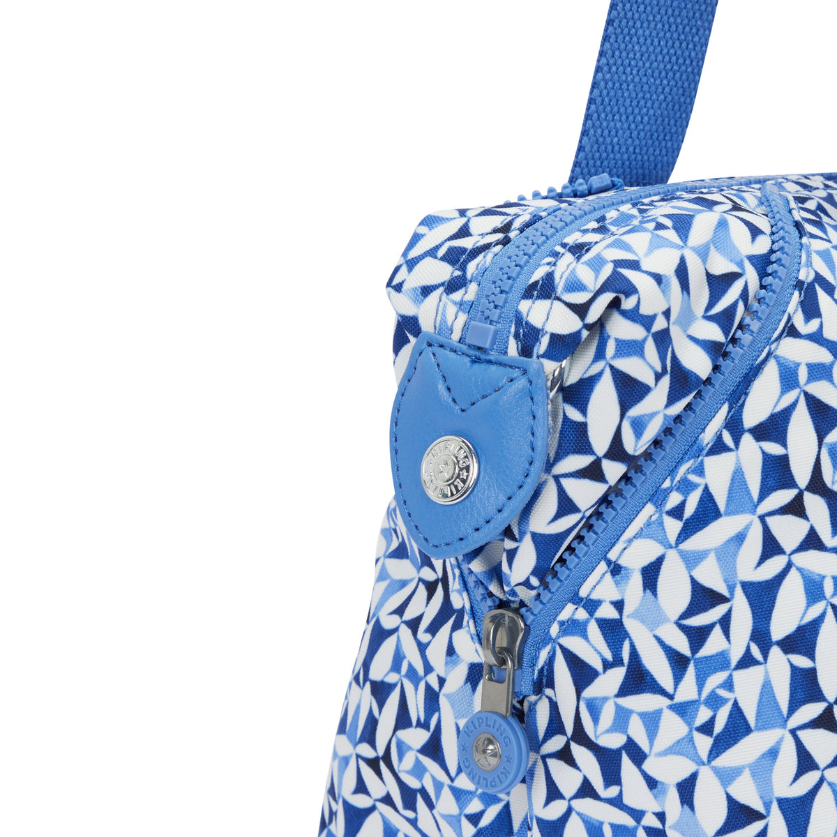 Kipling Art Mini Crazy Leaves حقيبة يد صغيرة مع حزام كتف قابل للإزالة I5656-1DU