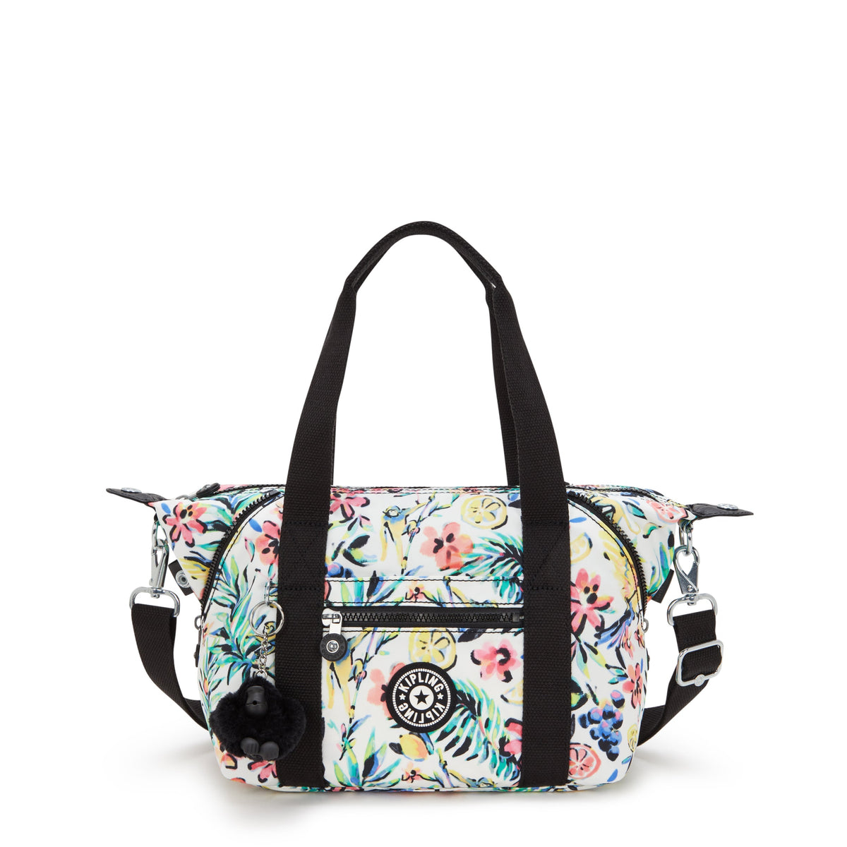 Kipling Art Mini Cocktail Floral Small Handbag With Removable Shoulderstrap I5656-5DU