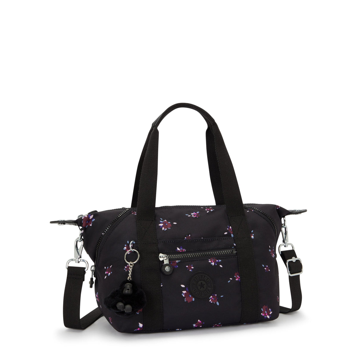 حقيبة يد صغيرة Kipling Art Mini Night Flower (مع حزام كتف قابل للإزالة) I5656-5FH