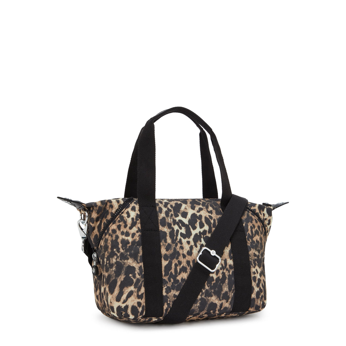 حقيبة يد Kipling Art Mini Wild Leopard صغيرة (مع حزام كتف قابل للإزالة) I5656-6JP