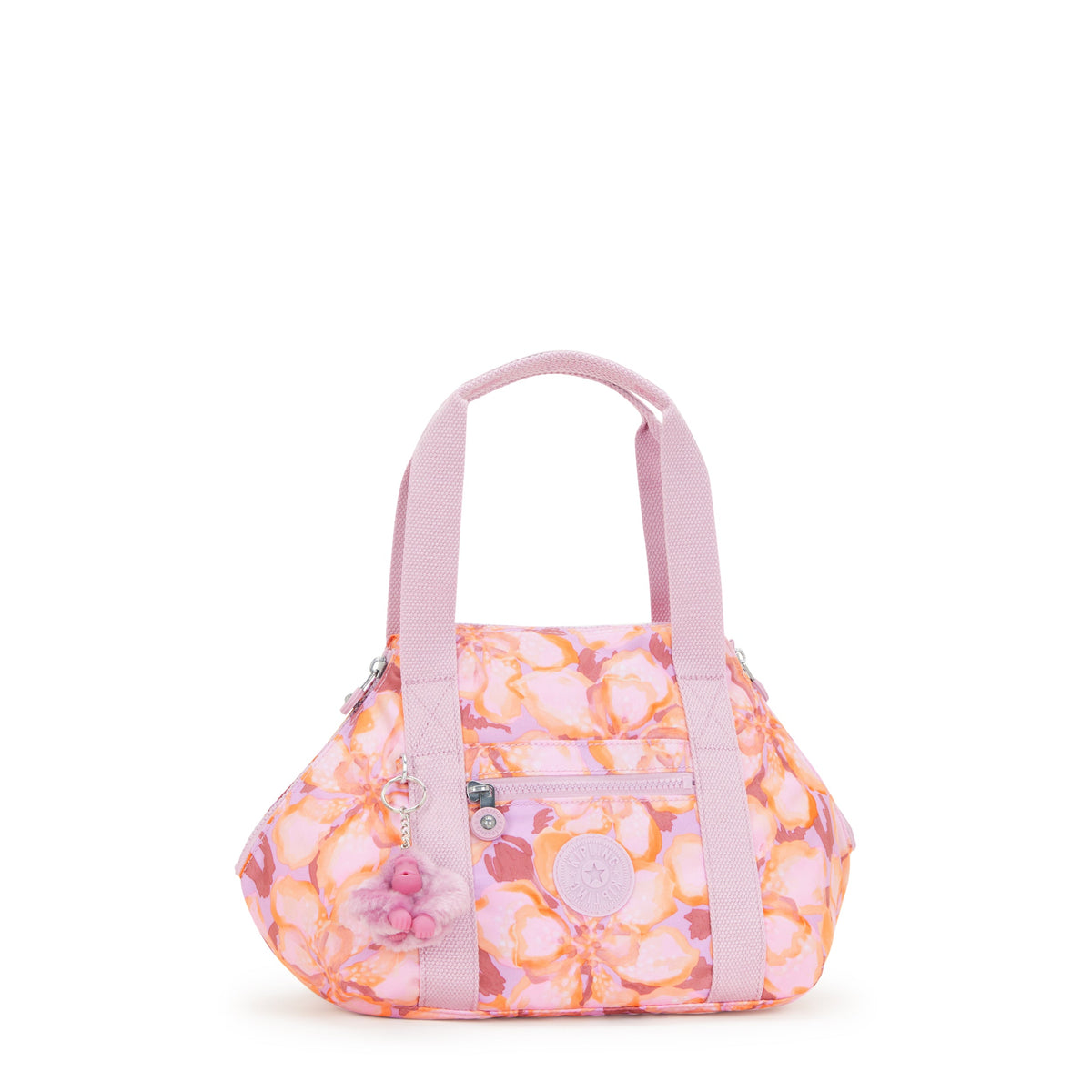 KIPLING-Art Mini-حقيبة يد صغيرة (بحزام كتف قابل للإزالة)-بودرة زهرية-I5656-ES4