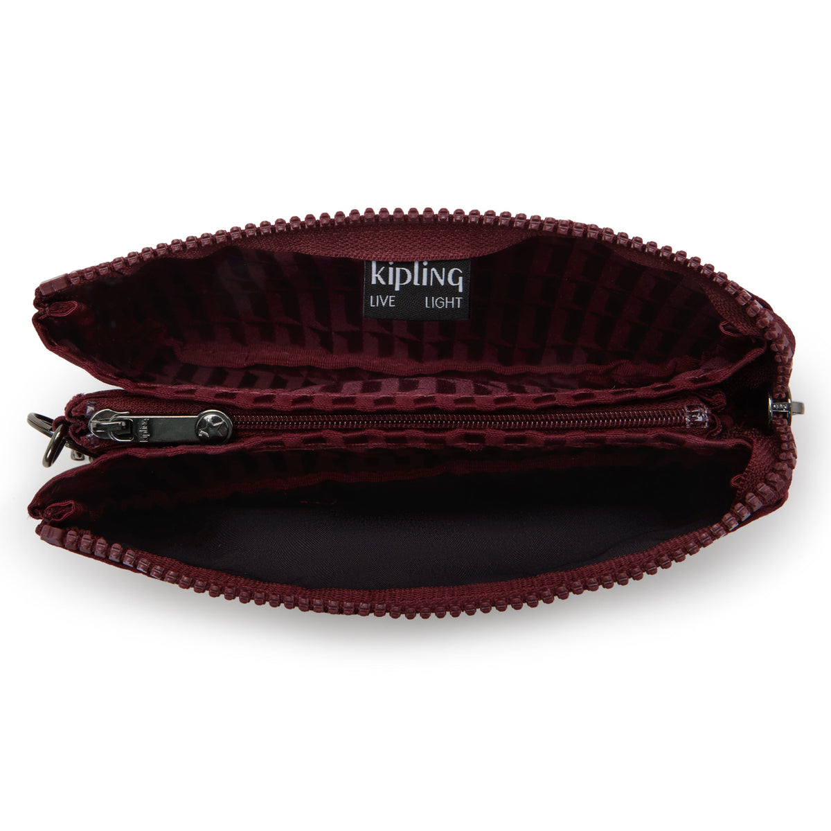 Kipling Creativity L Maroon Tile Jq محفظة كبيرة I5688-9HX