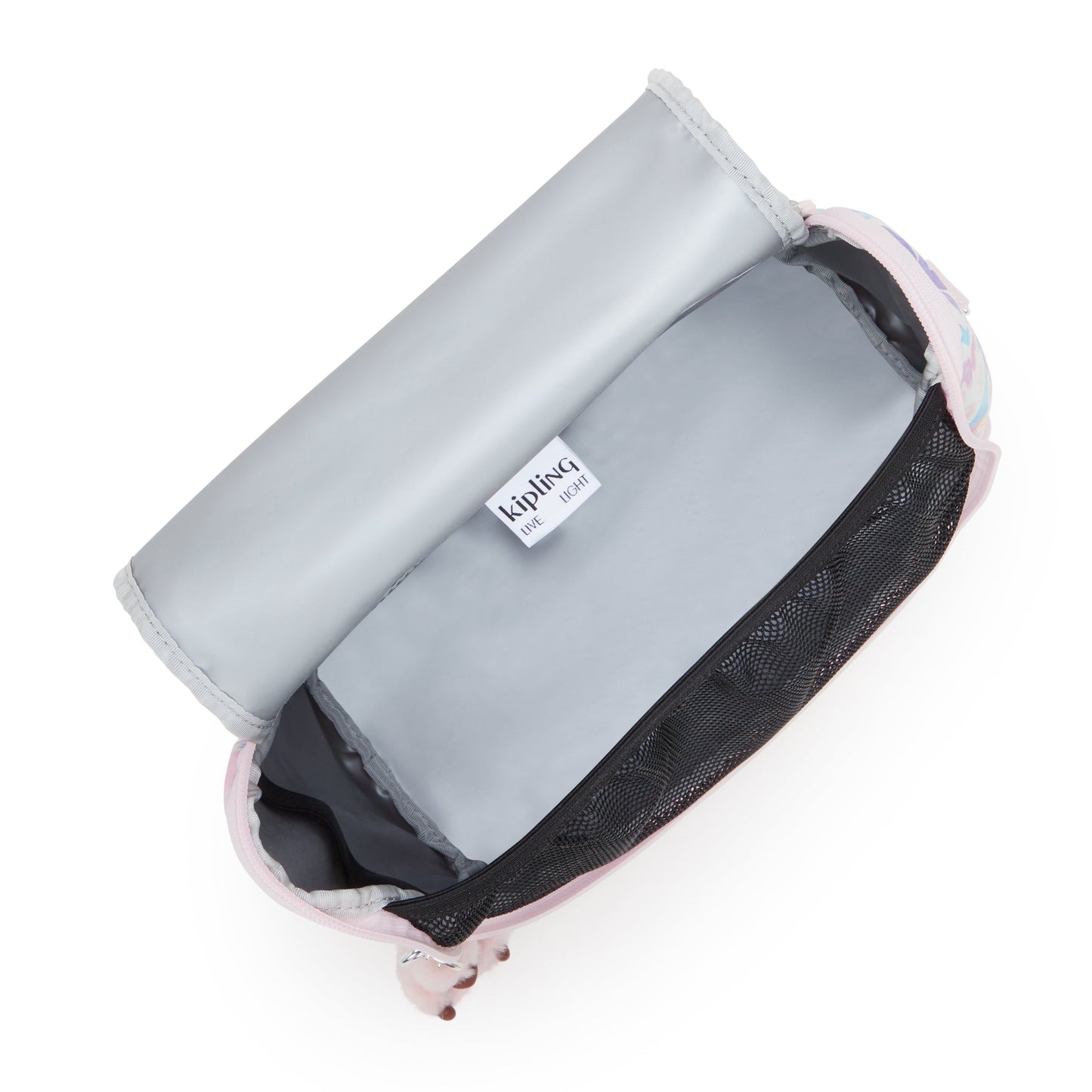 حقيبة غداء كبيرة من Kipling New Kichirou Aqua Sea مزودة بعربة I5749-4ES
