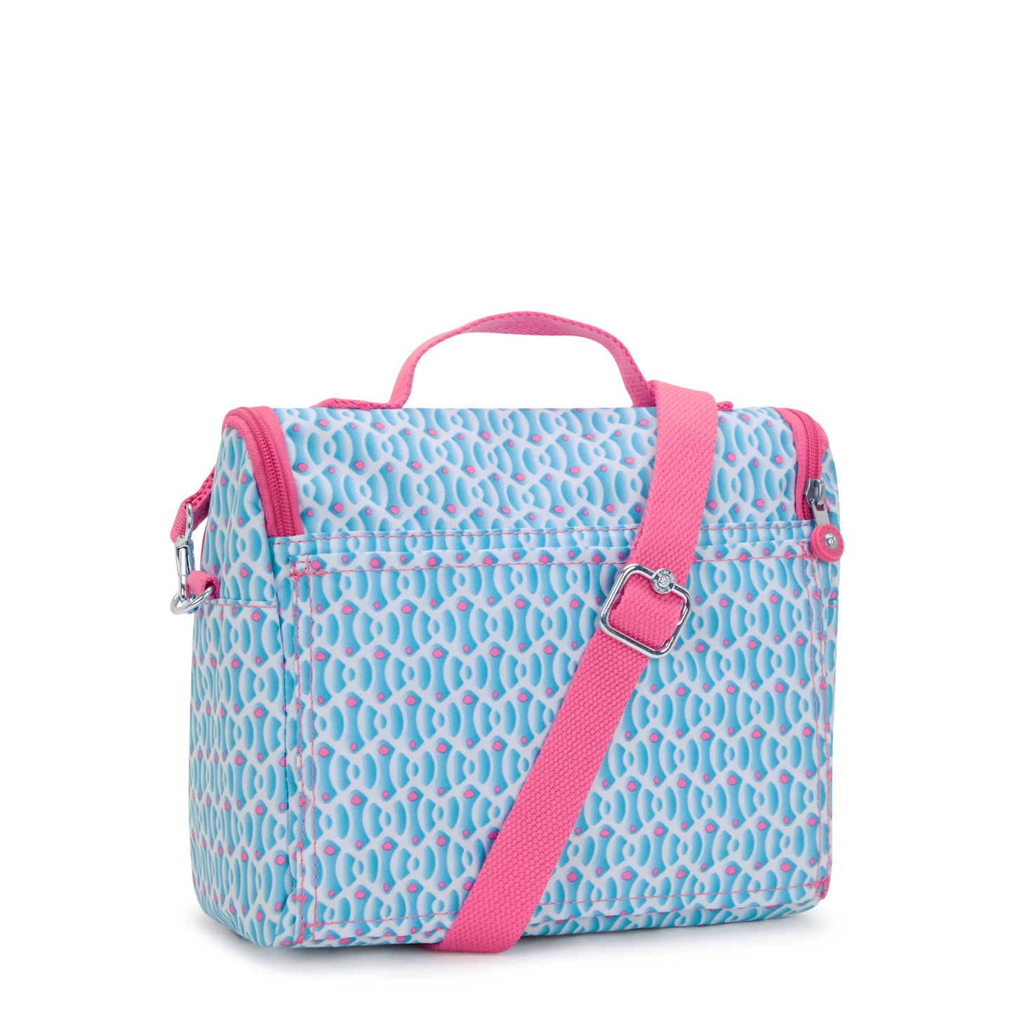 حقيبة غداء Kipling New Kichirou Dreamy Geo C كبيرة مع جراب عربة C2I5749-D1W