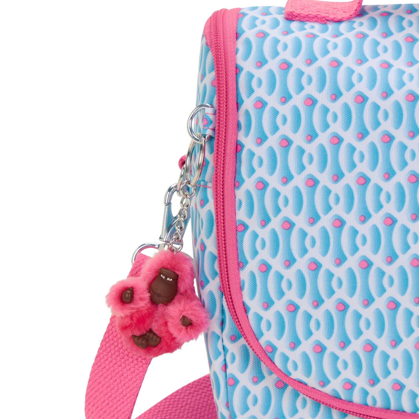حقيبة غداء Kipling New Kichirou Dreamy Geo C كبيرة مع جراب عربة C2I5749-D1W