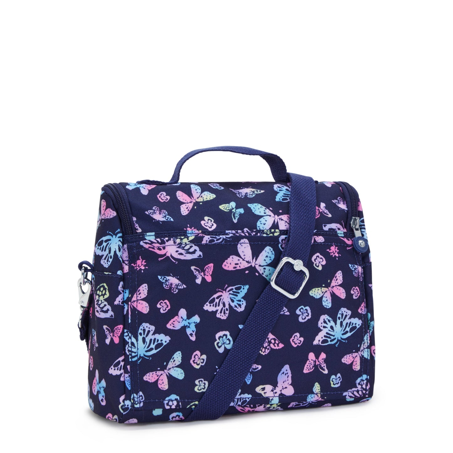 حقيبة غداء كبيرة بتصميم فراشة من Kipling New Kichirou مع جراب عربة C2I5749-F5K