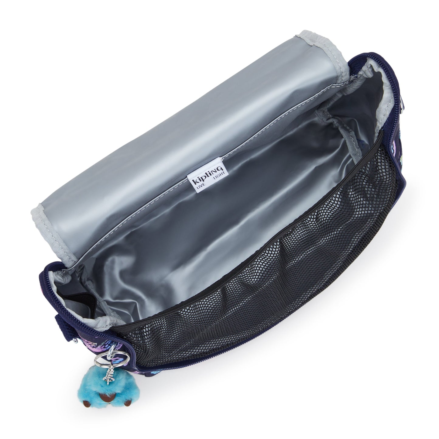 حقيبة غداء كبيرة بتصميم فراشة من Kipling New Kichirou مع جراب عربة C2I5749-F5K