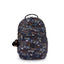 حقيبة ظهر Kipling Seoul Lap Neon Skate كبيرة مع حجرة للكمبيوتر المحمول I5816-71M