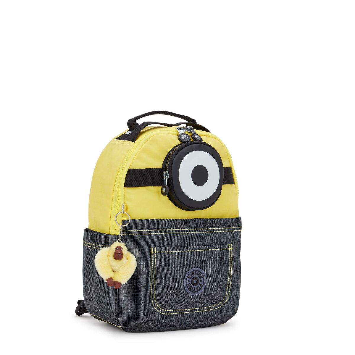 حقيبة ظهر صغيرة من Kipling Seoul S Minion Jeans Bl