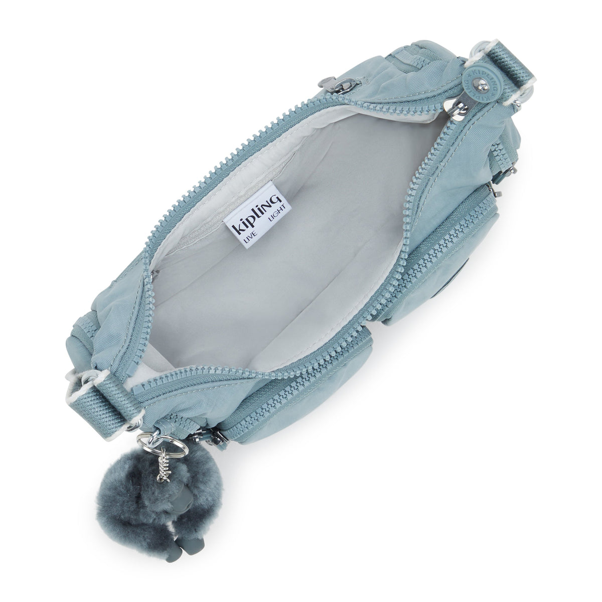 حقيبة Kipling Rikka Mini Relaxed Grey Small Crossbody I5926-3NL