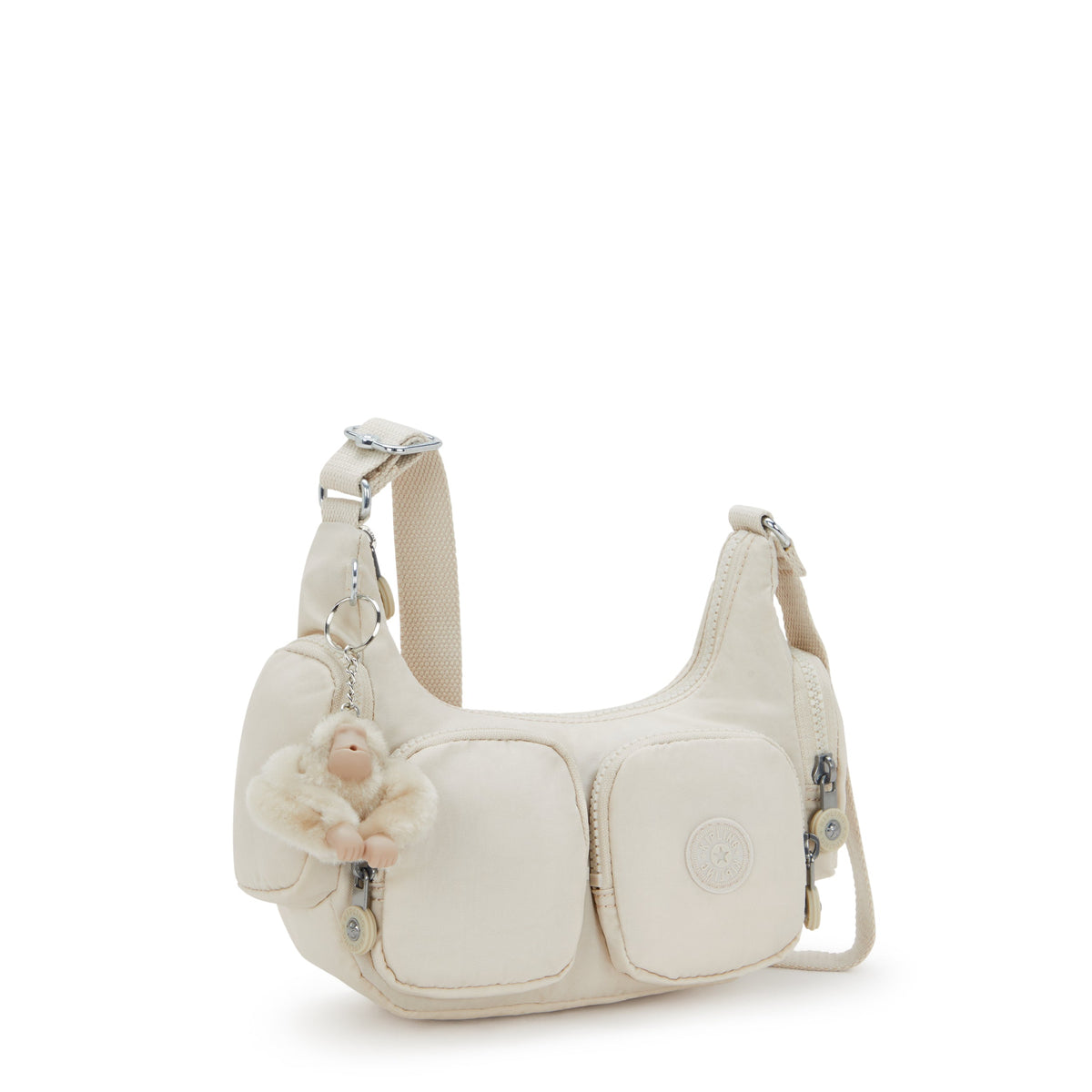 Kipling Rikka Mini Hideaway Beige Small Crossbody I5926-7JR