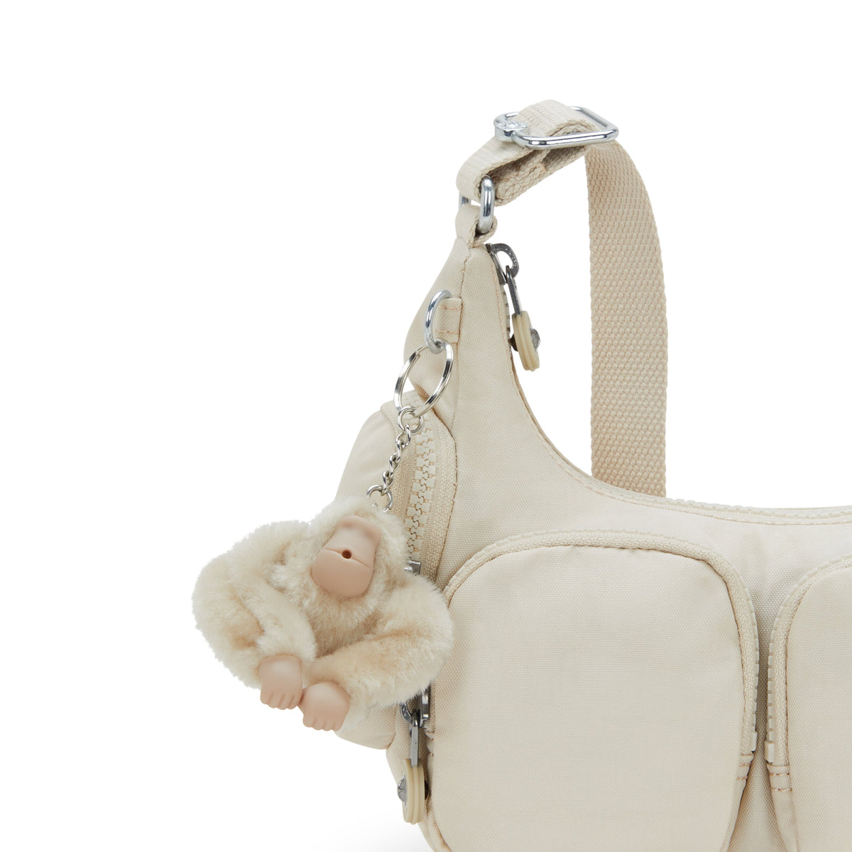 Kipling Rikka Mini Hideaway Beige Small Crossbody I5926-7JR