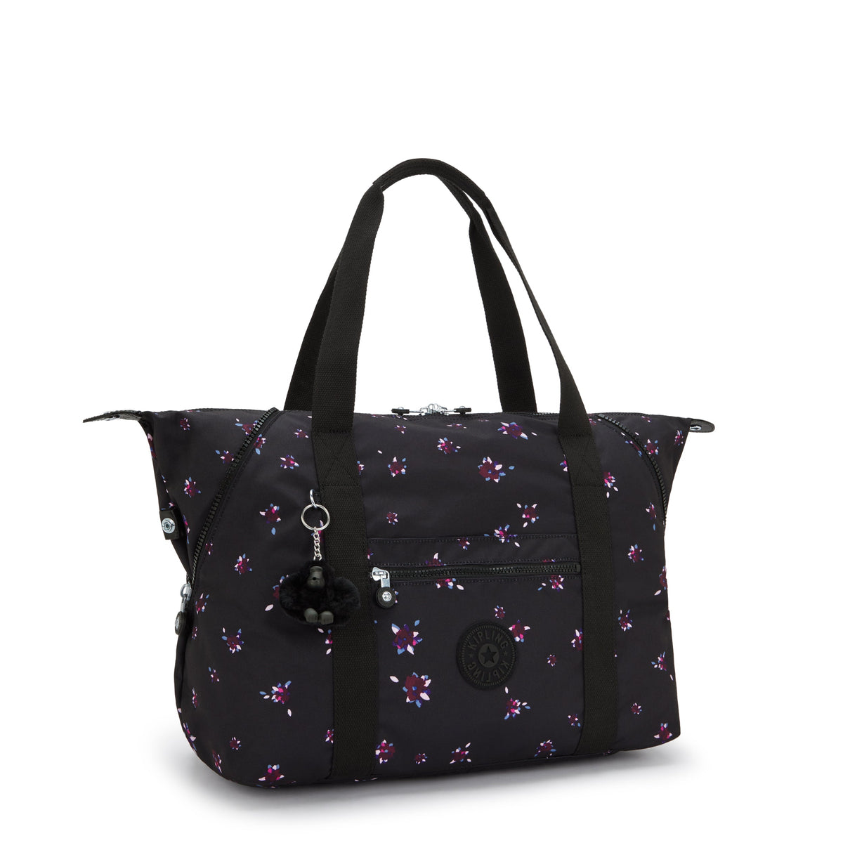Kipling Art M Night Flower Large tote I6004-5FH