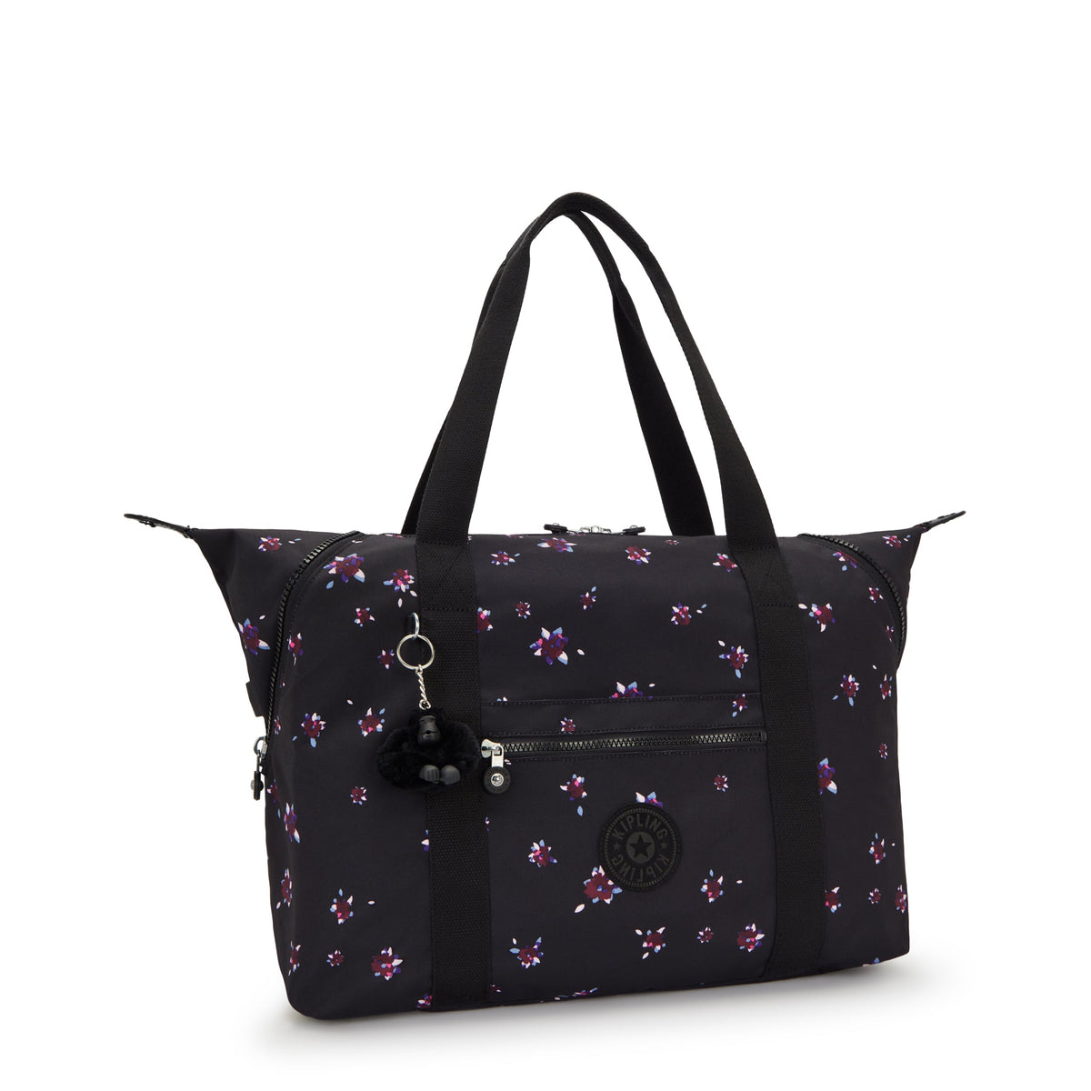 Kipling Art M Night Flower Large tote I6004-5FH