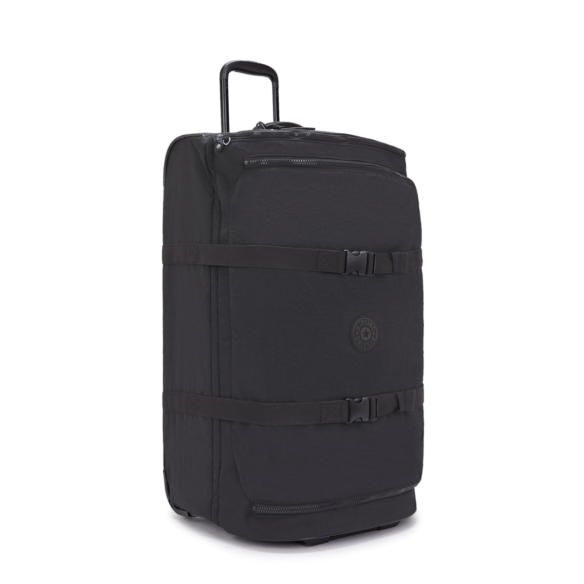 KIPLING-Aviana L-حقيبة سفر بعجلات كبيرة-أسود نوار-I6015-P39