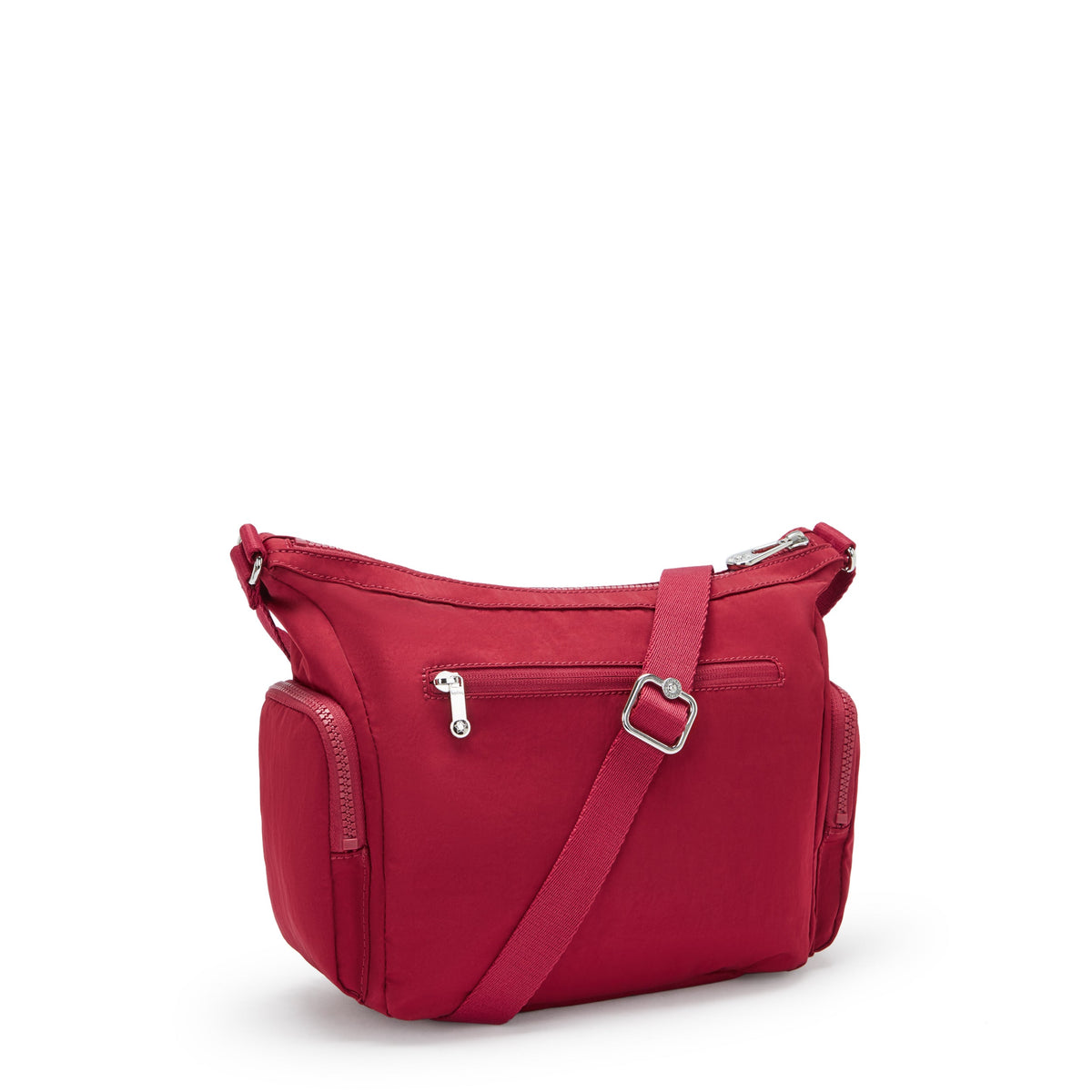 حقيبة كتف متوسطة الحجم Kipling Gabb S باللون الأحمر والنبيذ الأحمر I6041-6SE