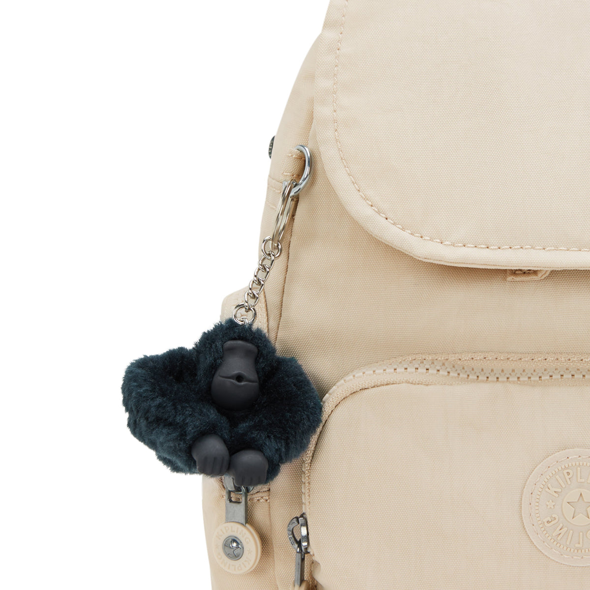 حقيبة ظهر صغيرة Kipling City Zip Mini Back to Beige I6046-26V