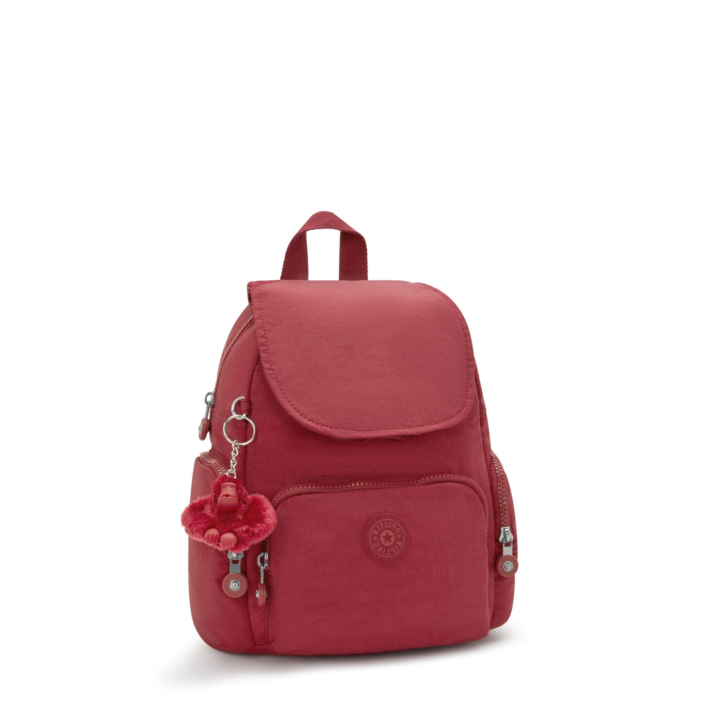 حقيبة ظهر Kipling City Zip Mini Funky Red صغيرة I6046-4SS