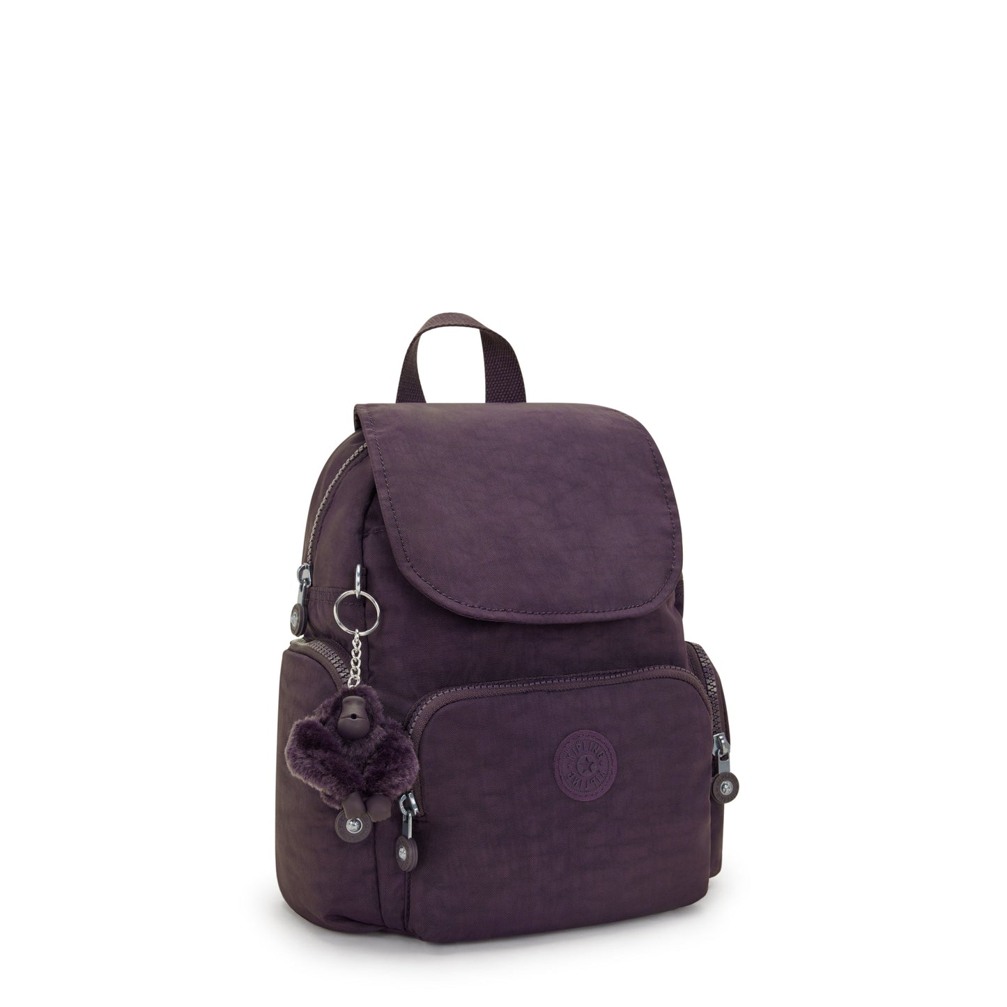 حقيبة ظهر Kipling City Zip Mini Ultimate Plum صغيرة I6046-67U