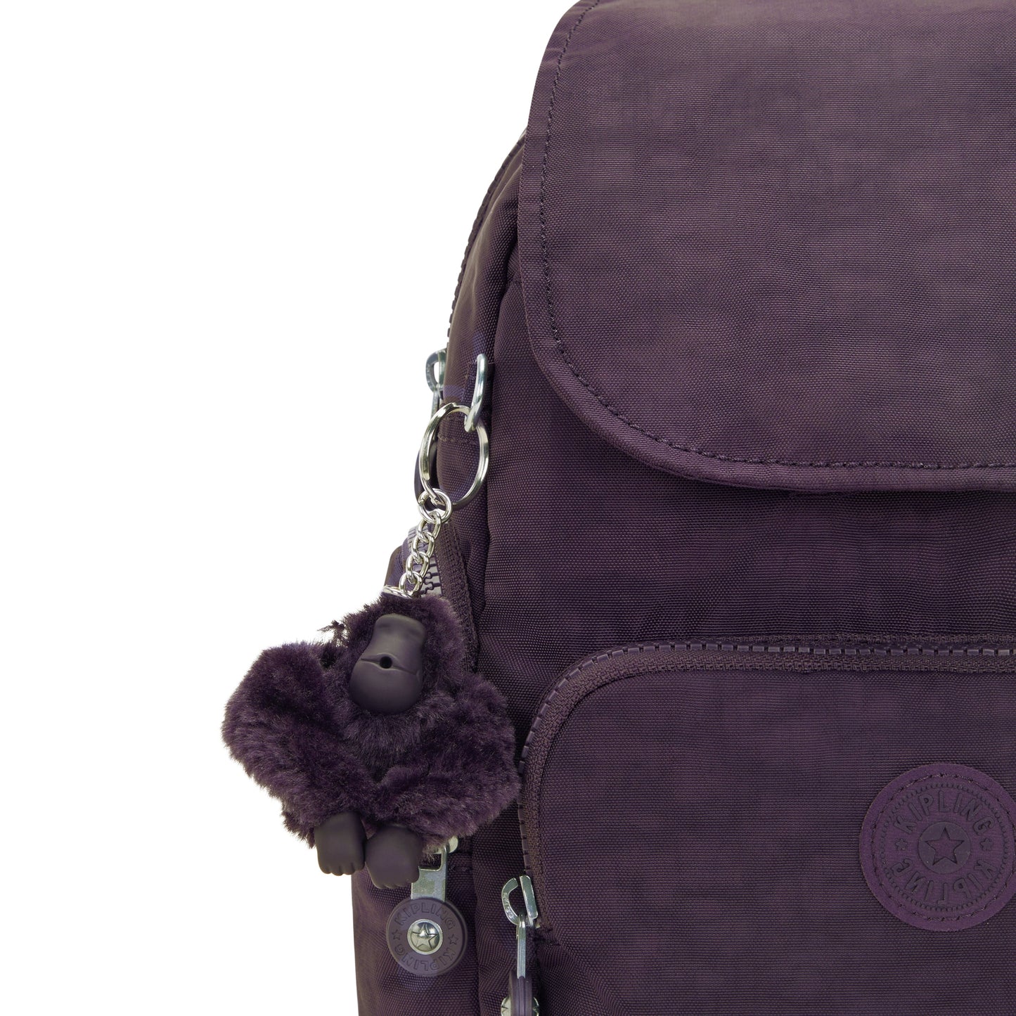 حقيبة ظهر Kipling City Zip Mini Ultimate Plum صغيرة I6046-67U