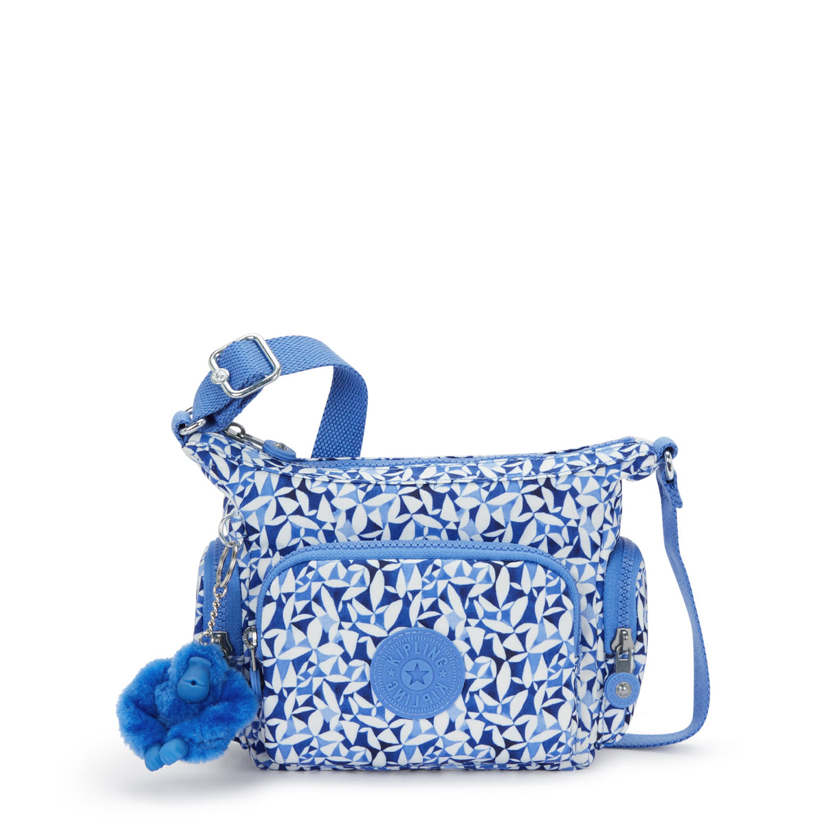 Kipling Gabbie Mini Crazy Leaves Small Crossbody I6193-1DU