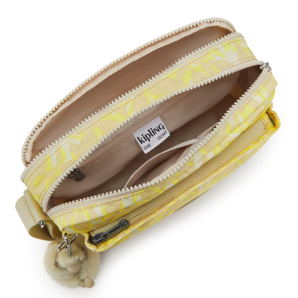 Kipling Abanu M Palm Mood Sun حقيبة كروس متوسطة I6237-4DP