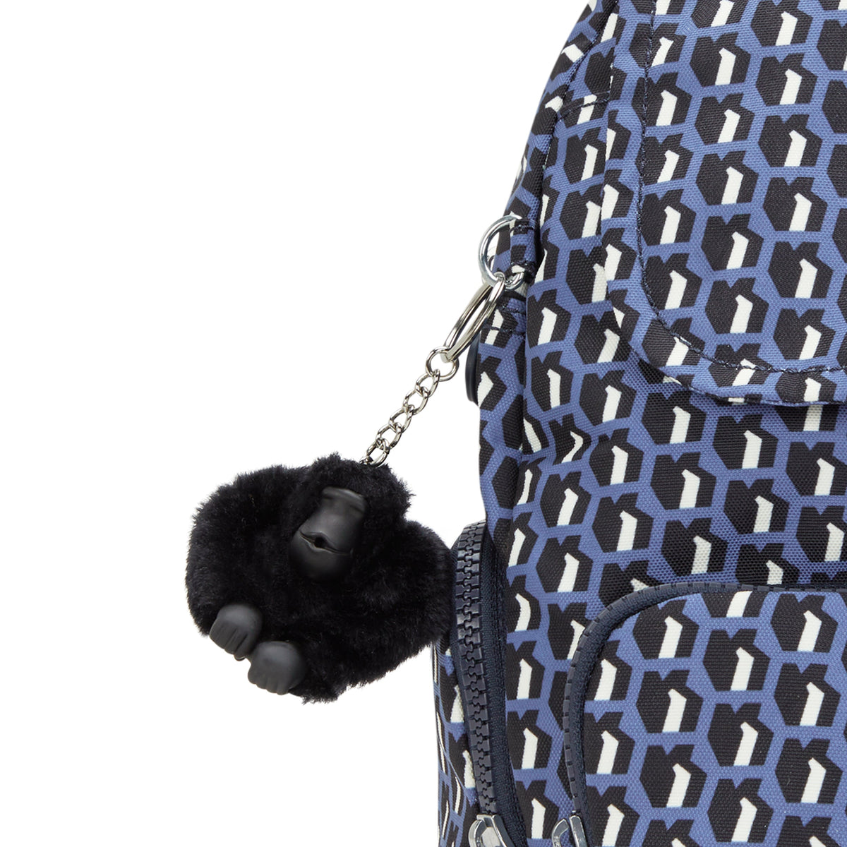 حقيبة ظهر صغيرة Kipling City Zip S 3D K باللون الأزرق I6345-4JS