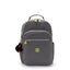 حقيبة ظهر Kipling Seoul College Extra Back to Grey كبيرة مع حجرة للكمبيوتر المحمول I6350-1DX