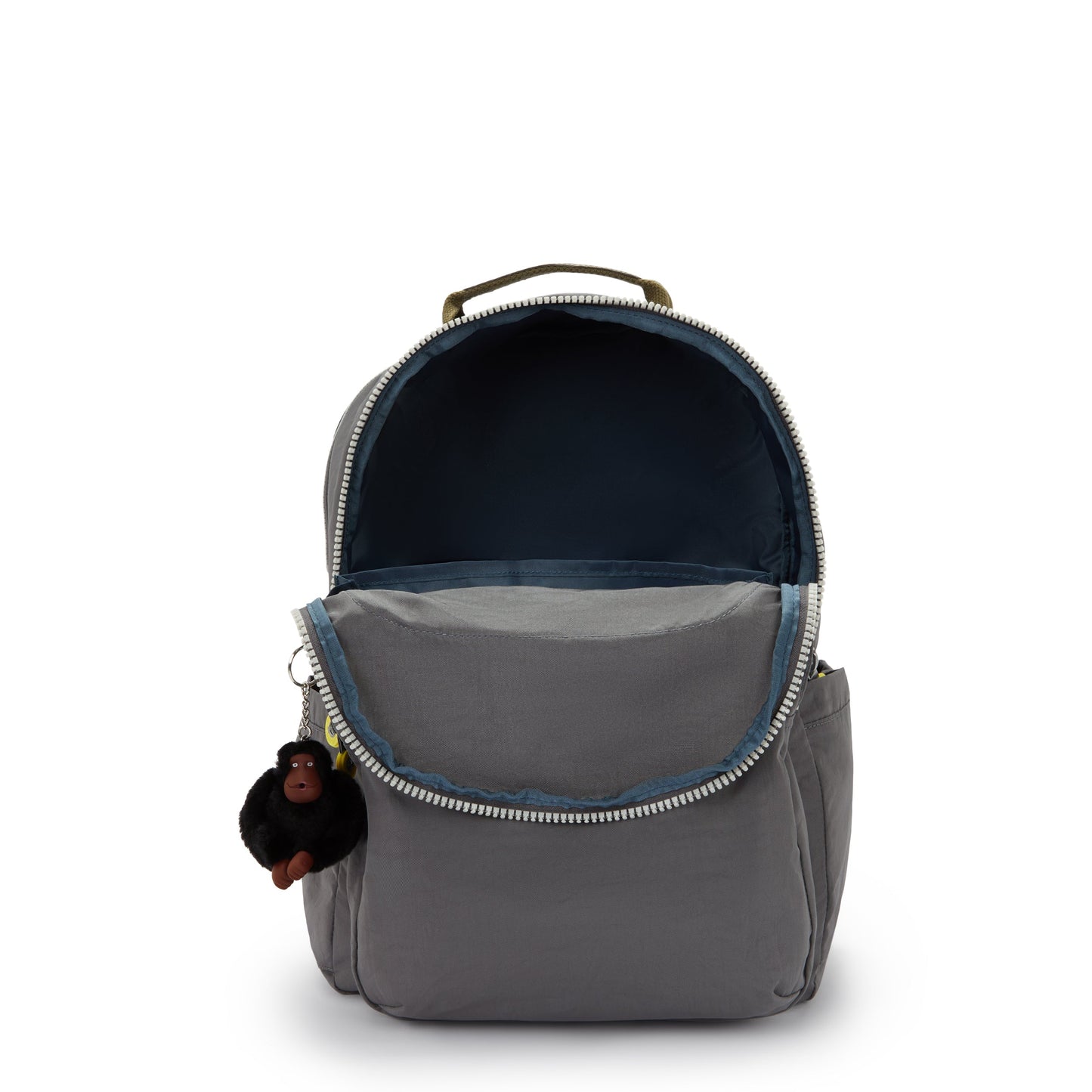 حقيبة ظهر Kipling Seoul College Extra Back to Grey كبيرة مع حجرة للكمبيوتر المحمول I6350-1DX