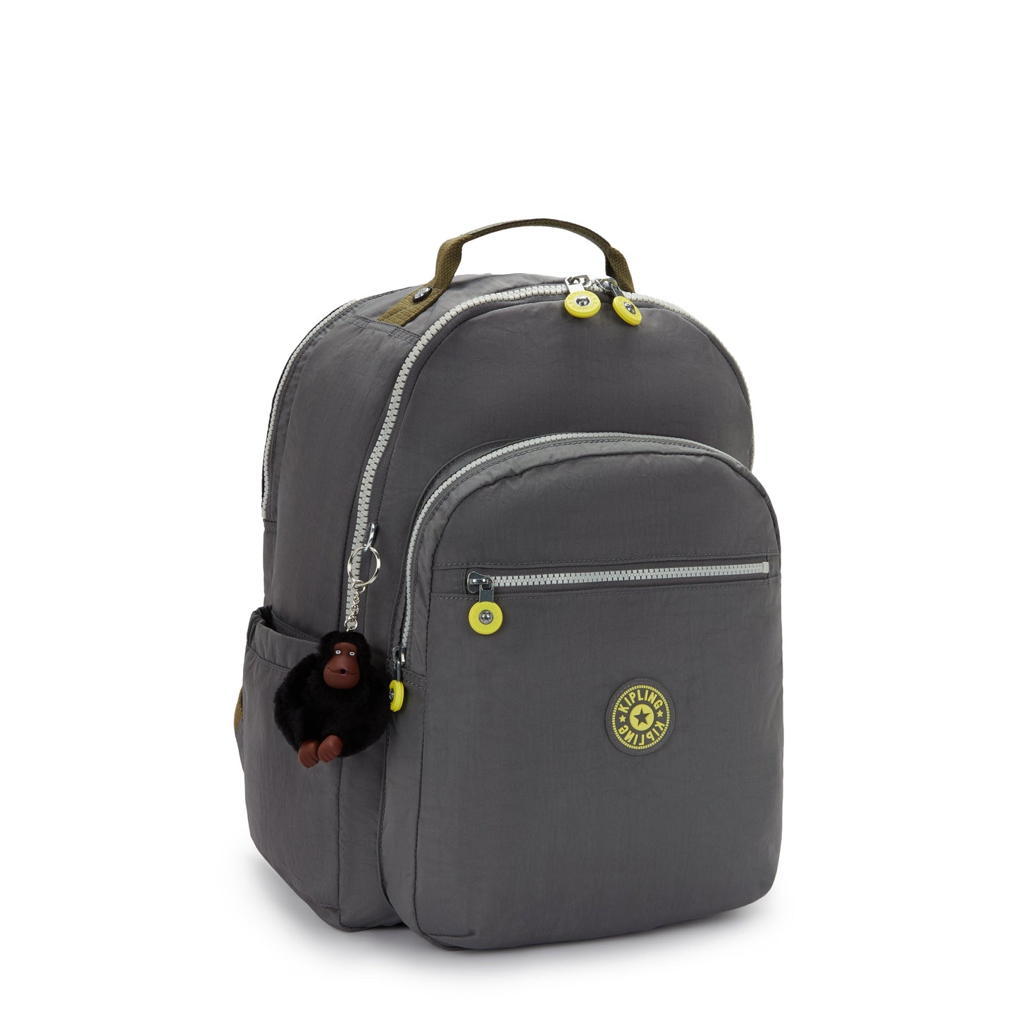 حقيبة ظهر Kipling Seoul College Extra Back to Grey كبيرة مع حجرة للكمبيوتر المحمول I6350-1DX