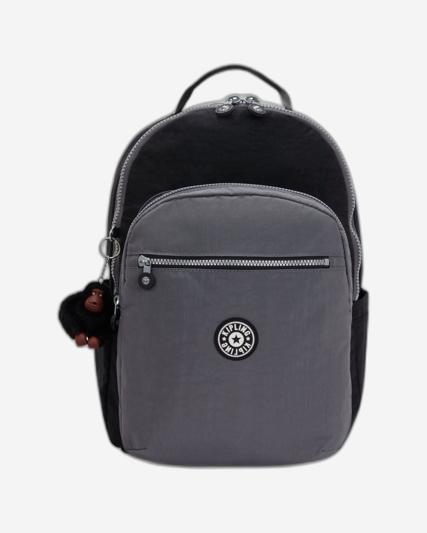 حقيبة ظهر كبيرة للغاية KIPLING Seoul College Extra Space سوداء (مع جيب للكمبيوتر المحمول) I6350-2GX