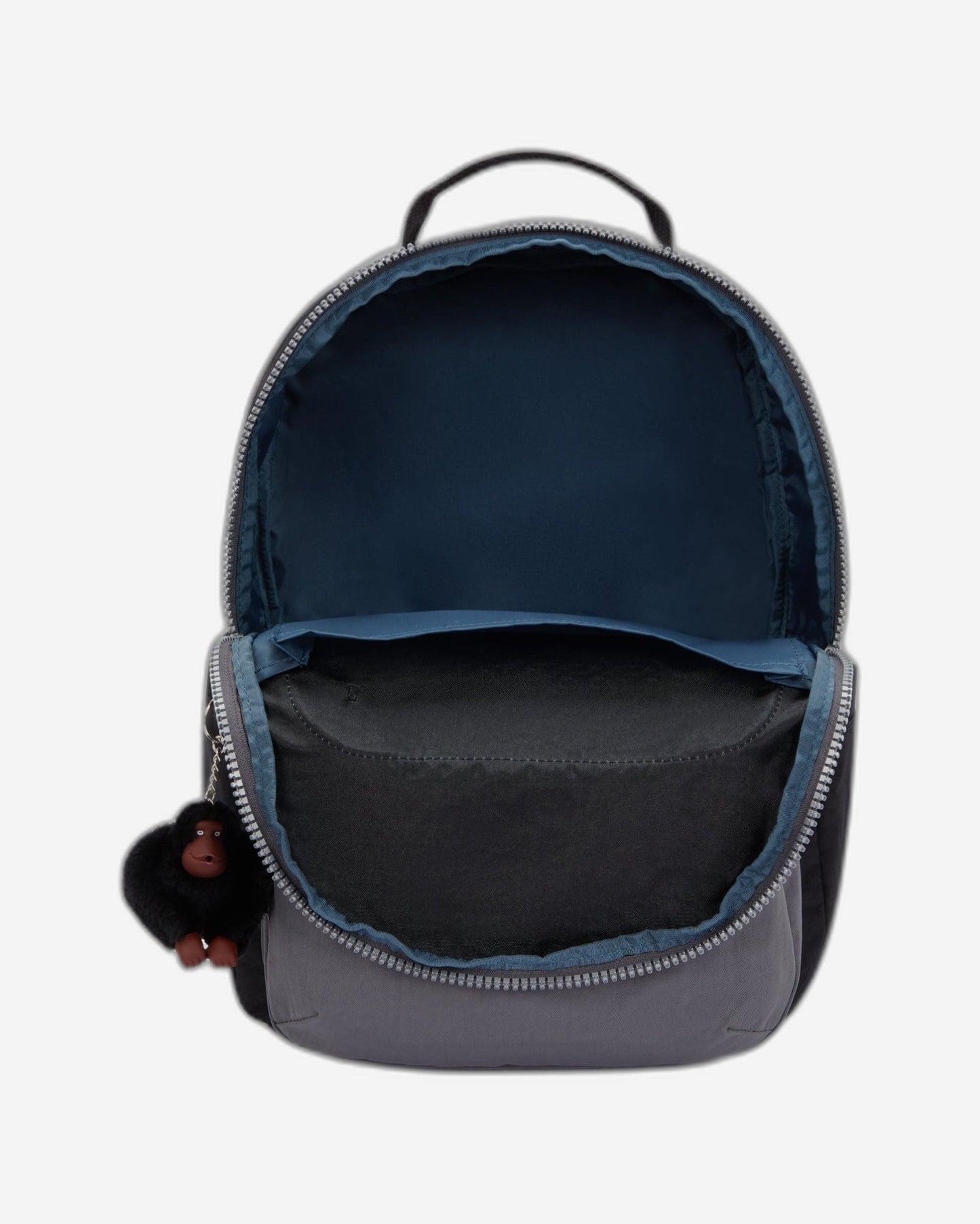 حقيبة ظهر كبيرة للغاية KIPLING Seoul College Extra Space سوداء (مع جيب للكمبيوتر المحمول) I6350-2GX