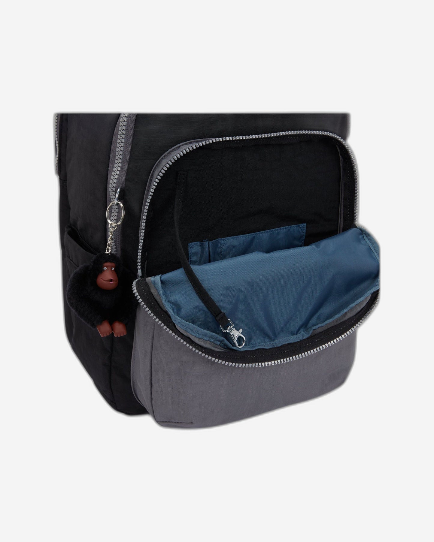 حقيبة ظهر كبيرة للغاية KIPLING Seoul College Extra Space سوداء (مع جيب للكمبيوتر المحمول) I6350-2GX