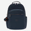 حقيبة ظهر Kipling Seoul College Extra True Blue Tonal كبيرة مع حجرة للكمبيوتر المحمول I6350-4DX