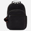 حقيبة ظهر Kipling Seoul College Extra True Black Large مع حجرة للكمبيوتر المحمول I6350-J99