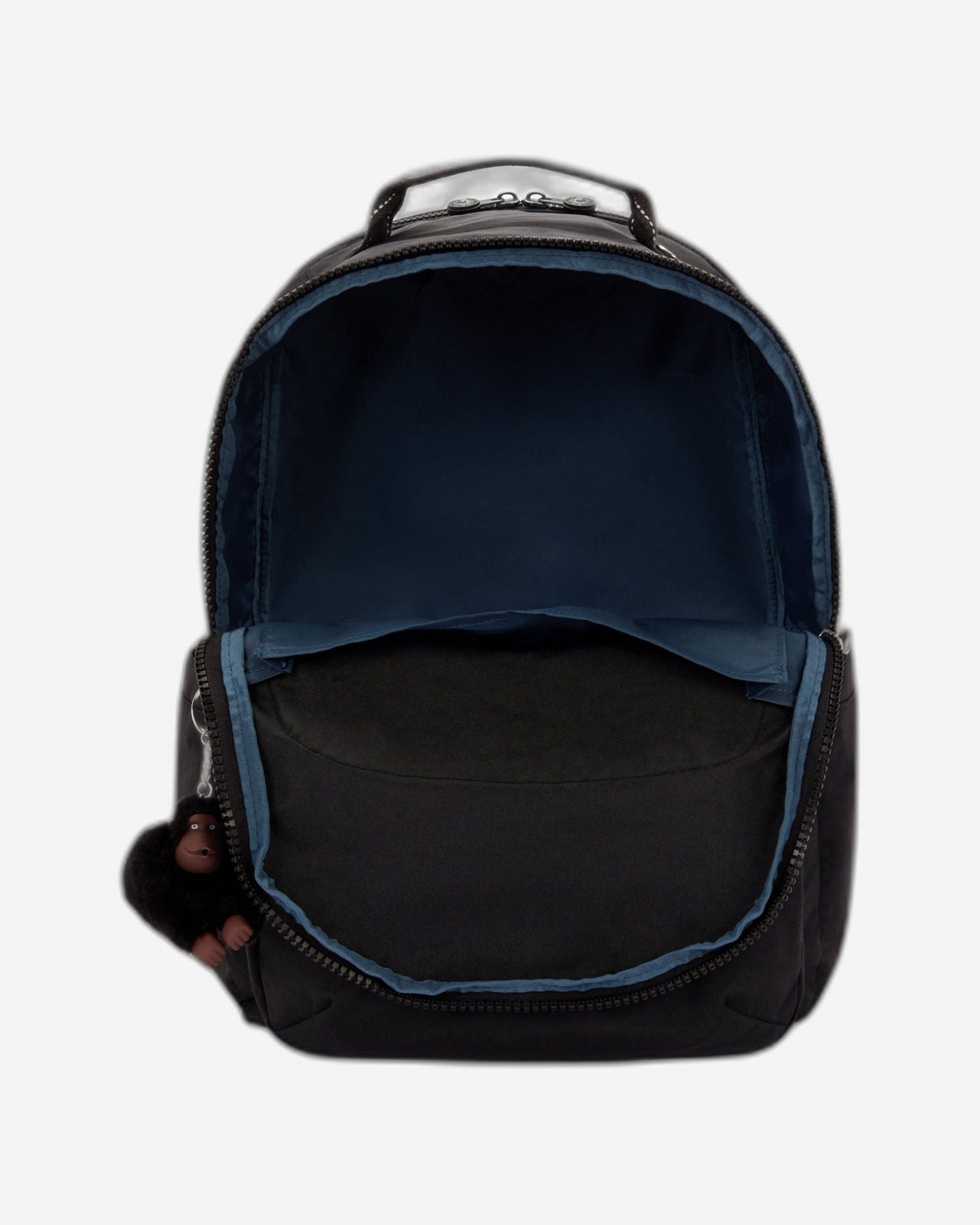 حقيبة ظهر Kipling Seoul College Extra True Black Large مع حجرة للكمبيوتر المحمول I6350-J99