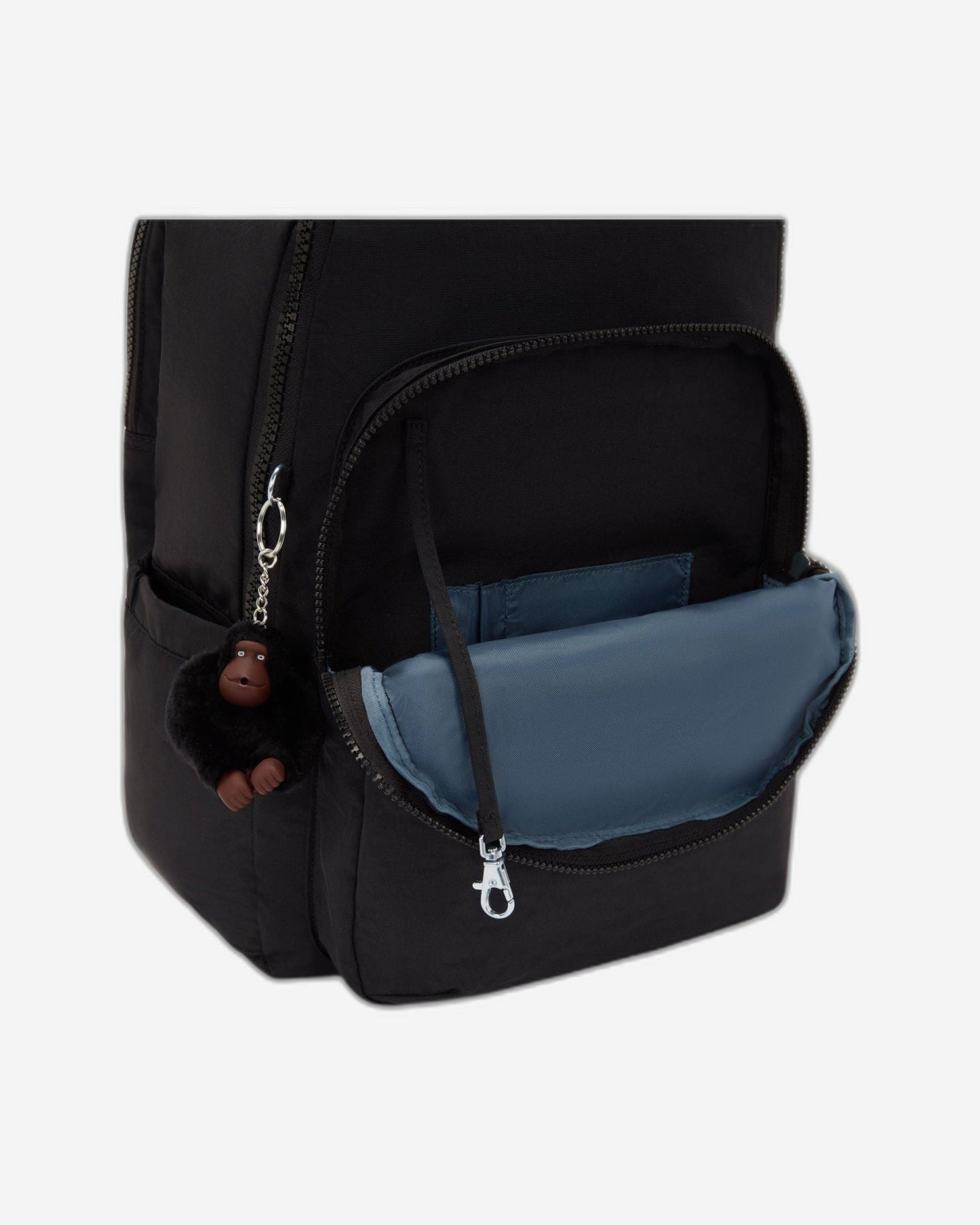 حقيبة ظهر Kipling Seoul College Extra True Black Large مع حجرة للكمبيوتر المحمول I6350-J99