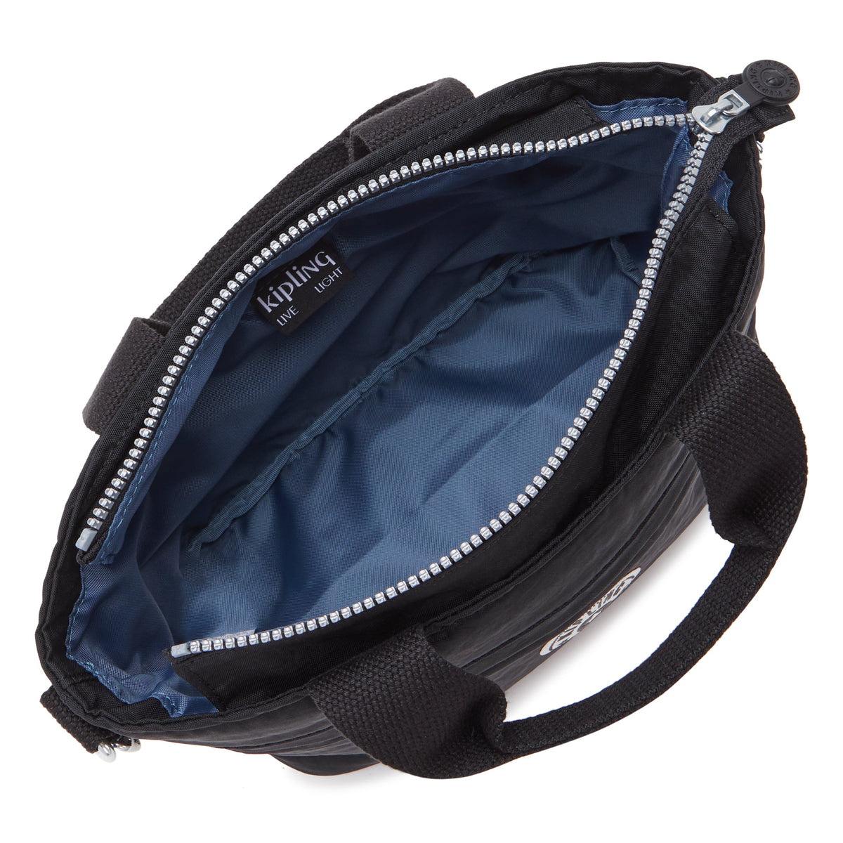 KIPLING-Minta-حقيبة كتف صغيرة (بحزام كتف قابل للإزالة)-K Valley Black-I6370-X86