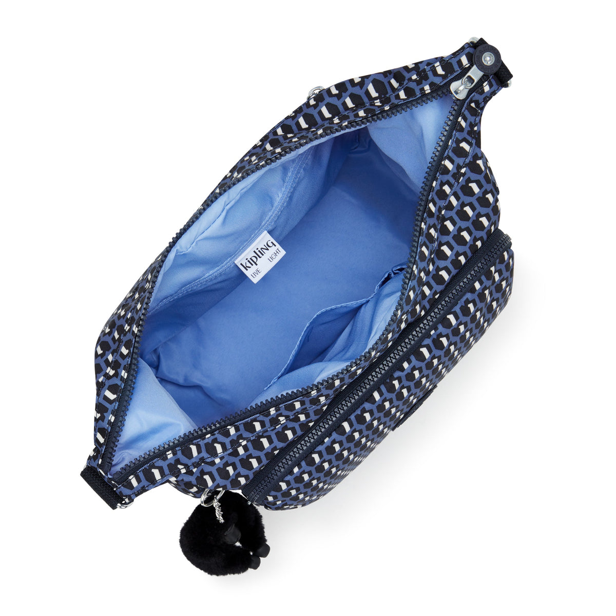 حقيبة كتف كبيرة زرقاء Kipling Gabb 3D K I6525-4JS