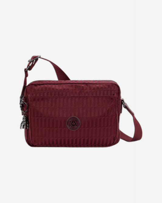 Kipling Abanu M Maroon Tile Jq حقيبة كروسبودي متوسطة I6575-9HX