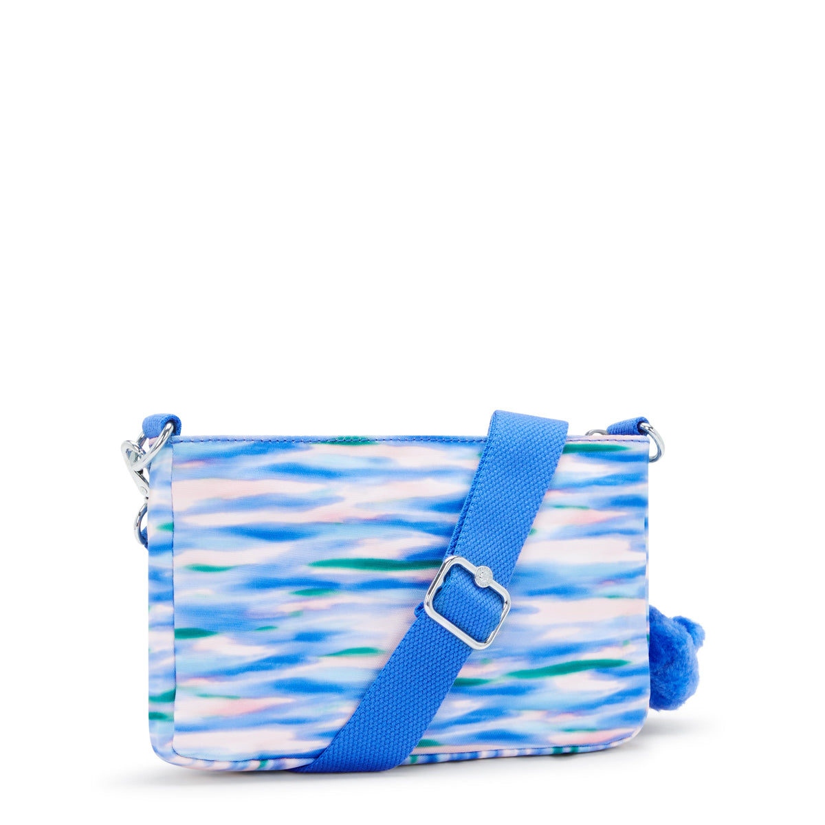KIPLING-Milos Up-حقيبة كتف صغيرة (بحزام قابل للإزالة)-أزرق مخفف-I6603-TX9