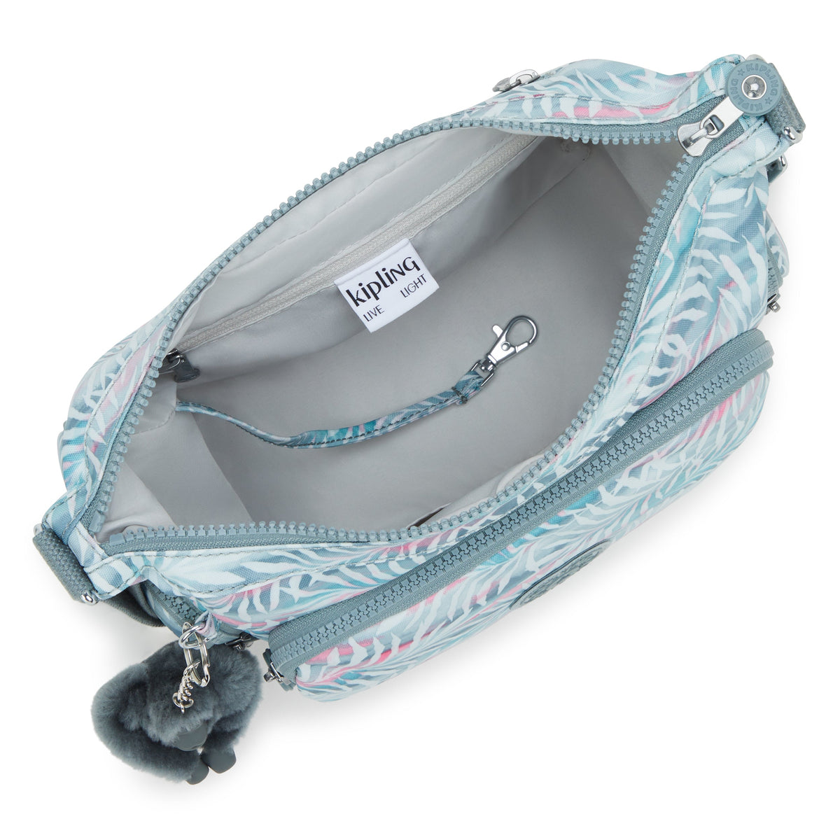 حقيبة Kipling Gabb S Palmtree Leaves متوسطة الحجم I6607-3QN